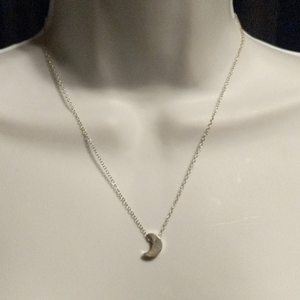 Crescent moon necklace